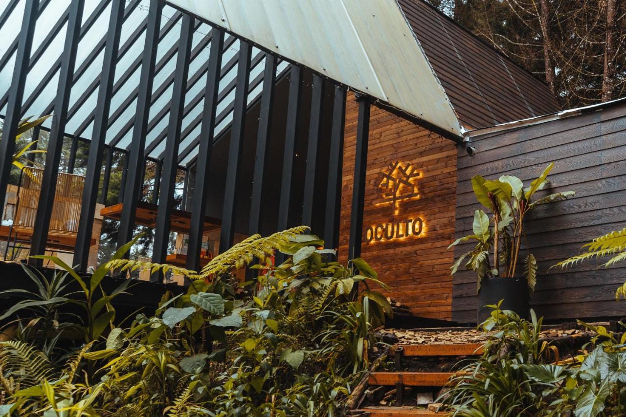 恩维加多 Oculto Refugio De Bosque酒店 外观 照片